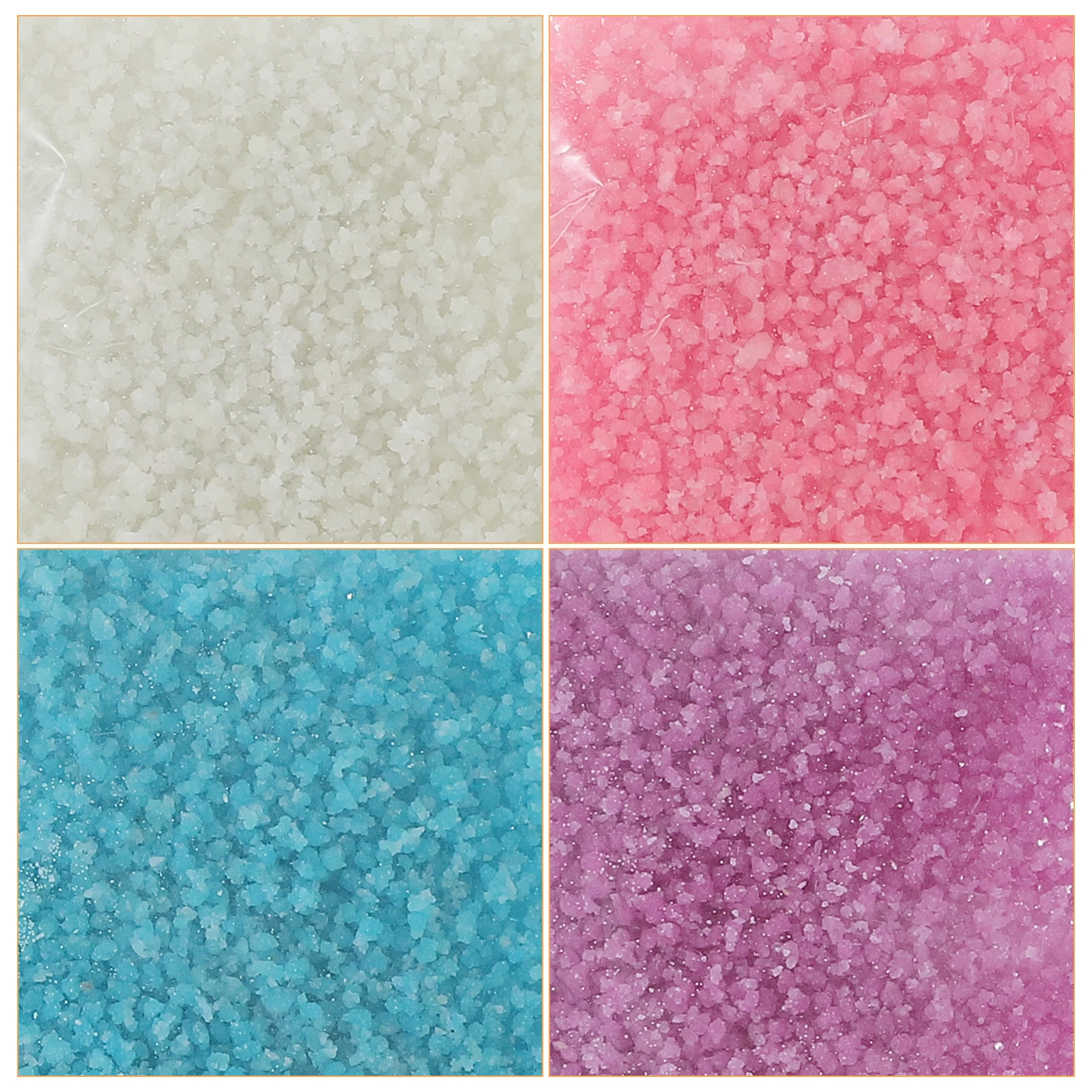 

9pcs Luminous Sand For Bottle Glow In The Dark Diy Craft Decor Powder Fluorescent Particle Night Sand Reusable