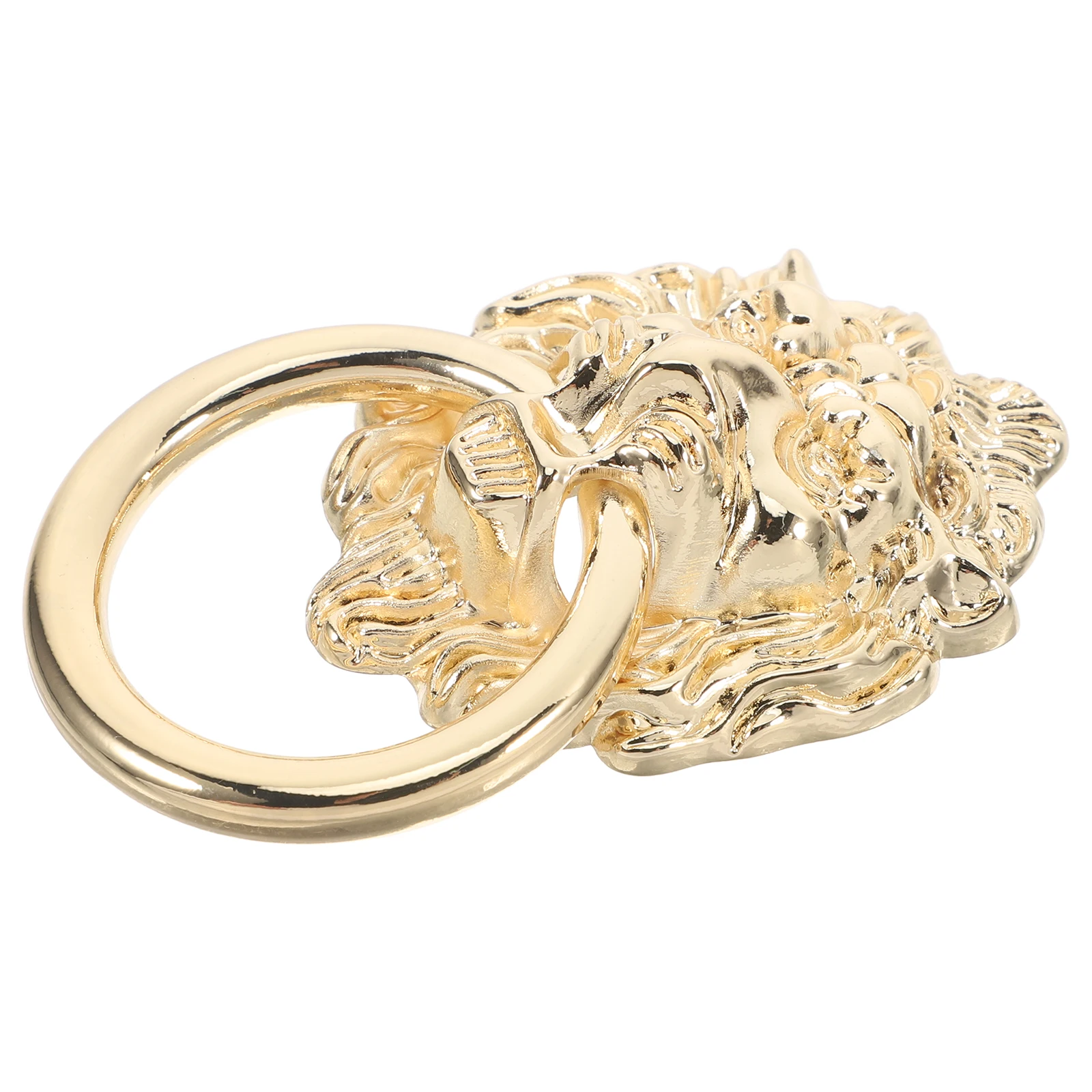 

Lion Head Drawer Pull Zinc Alloy Single Hole Cabinet Door Handle Furniture Decorative Knobs Hardware Handle for Cabinet