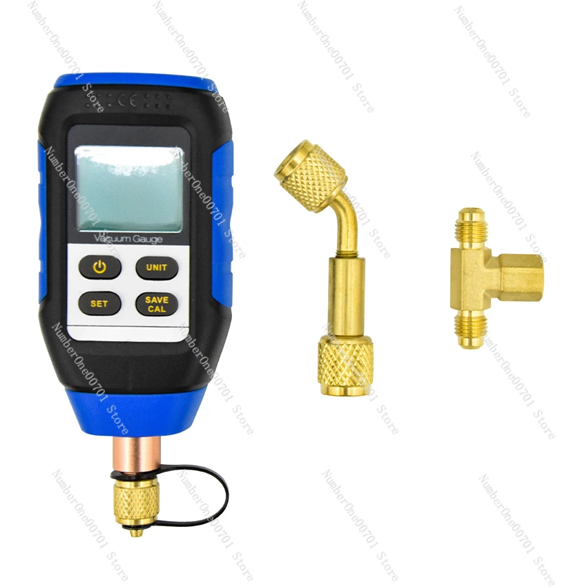 VMV-1 Digital Vacuum Gauge Portable High Precision Digital Display Combined Pressure and Vacuum Electronic Vacuum Absolute Gauge