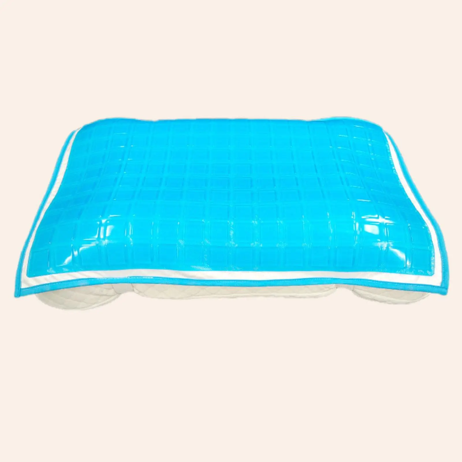 Cooling Gel Pillow Mat Easy to Clean Portable Foldable Summer Seat Gel Pad Chill Pillow Cooling Pad for SPA Salon Camping Home