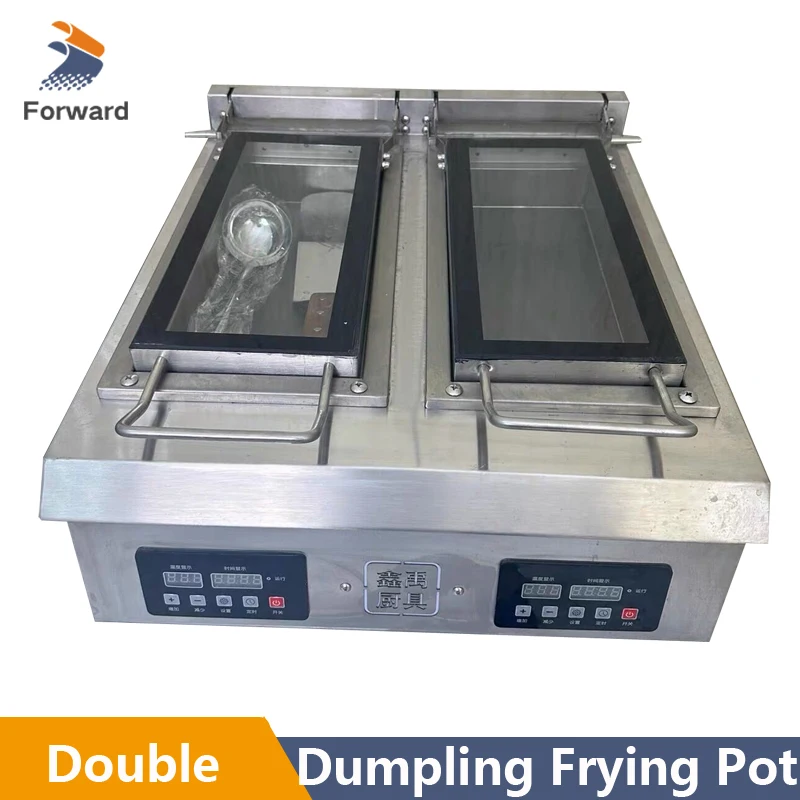 Máquina Eléctrica para Hacer Gyozas y Dumplings de 220V, Máquina para Hacer Momos a la Parrilla, Máquina para Freír Samosas y Dumplings