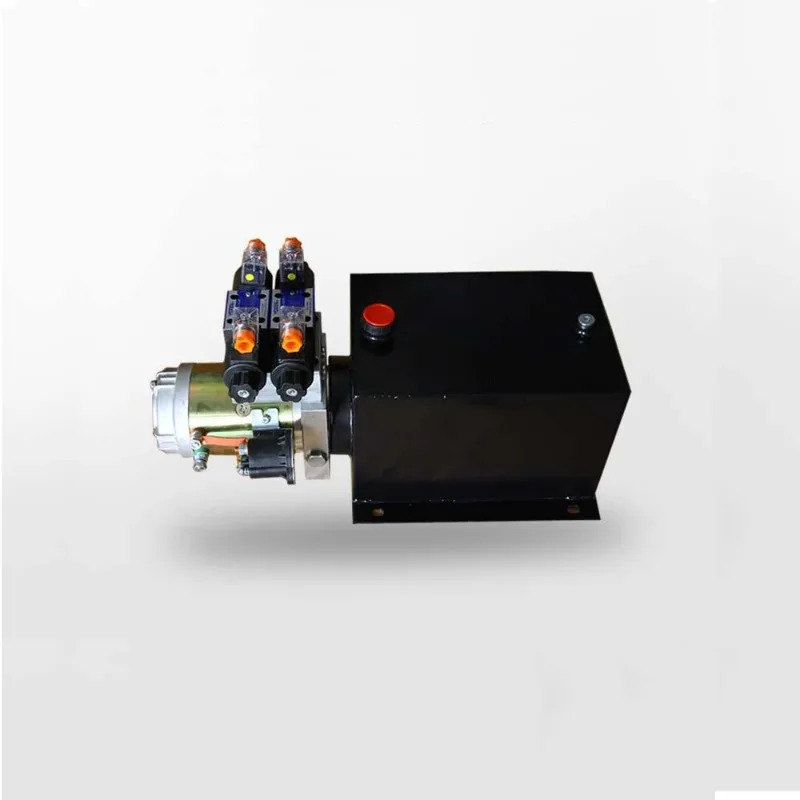 Hydraulic power unit assembly, 12V, 24V, 36V, 48V, 60V, 72V, single/two-way hydraulic pump station, electric lifting platform