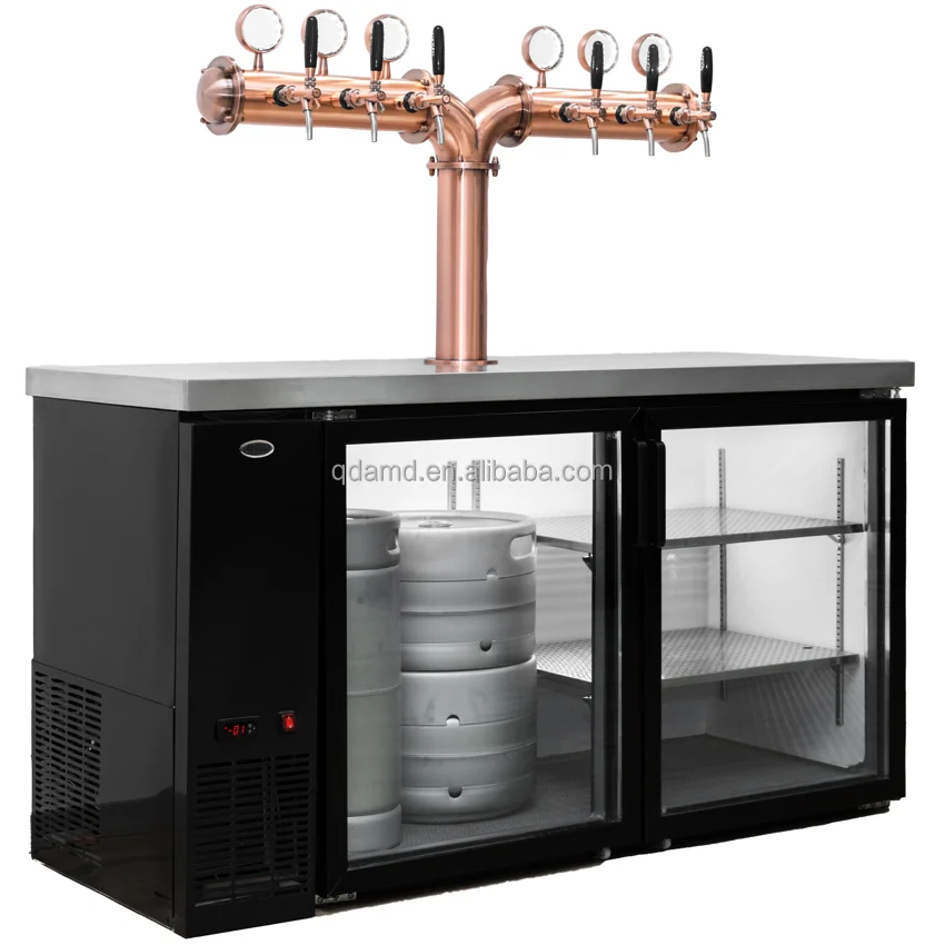 Bar Equipment Draught Beer Cooler Machine Draft Beer Dispenser Kegerator
