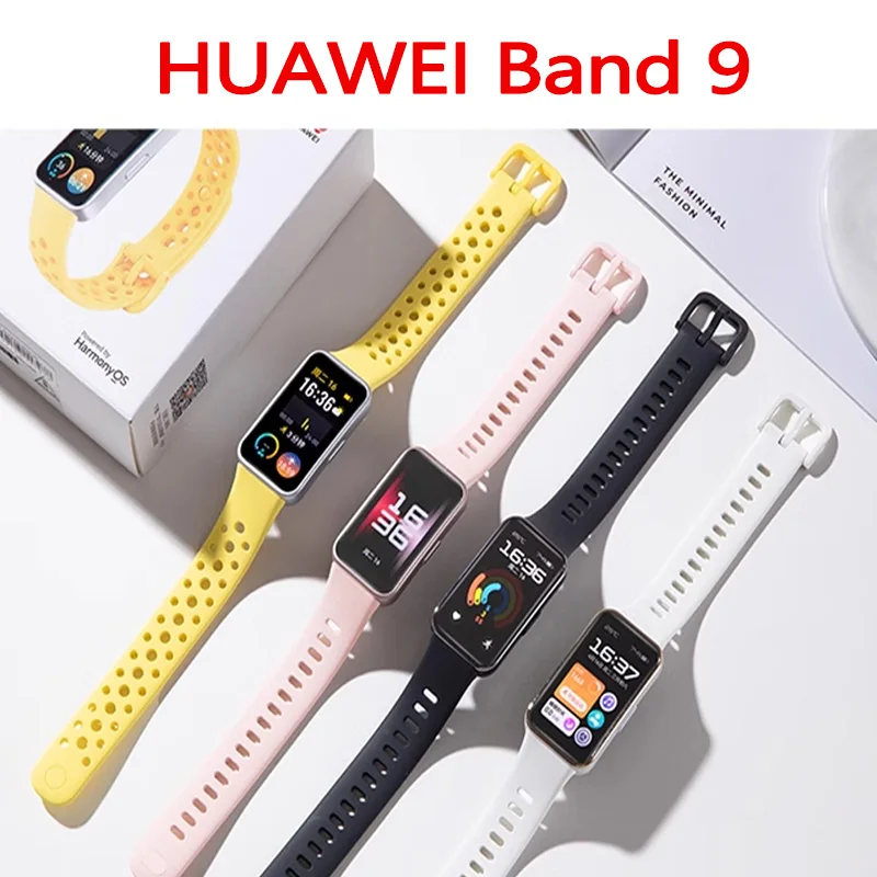 

2025 New Original HUAWEI Band 9 Smart bracelet 1.47'' AMOLED Screen Heart Rate 2 Weeks Battery Life Smartband