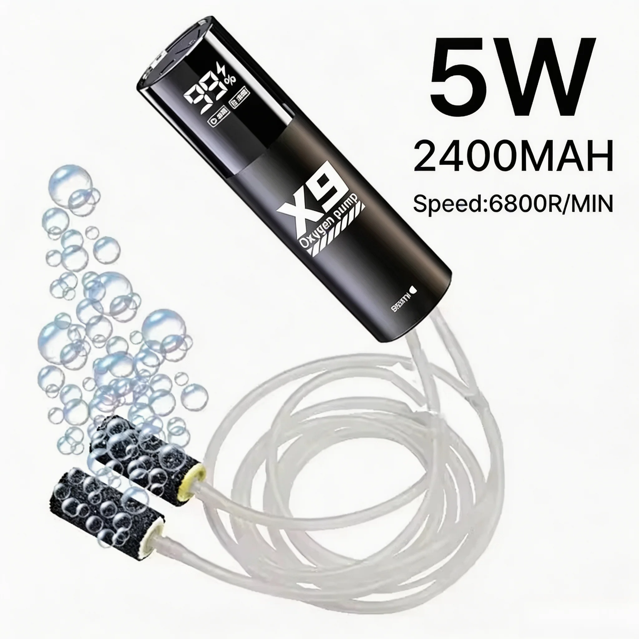 Portable Oxygen Concentrator Battery - Aquarium Fish Tank Oxygen Pump Charging