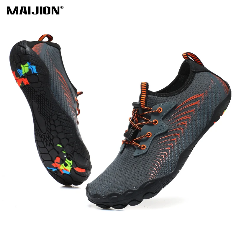 

Breathable Beach Aqua Shoes Men's Quick Dry Water Sports Shoes Women Non-slip Wading Shoes for Lake Pool Surfing Diving Fishing