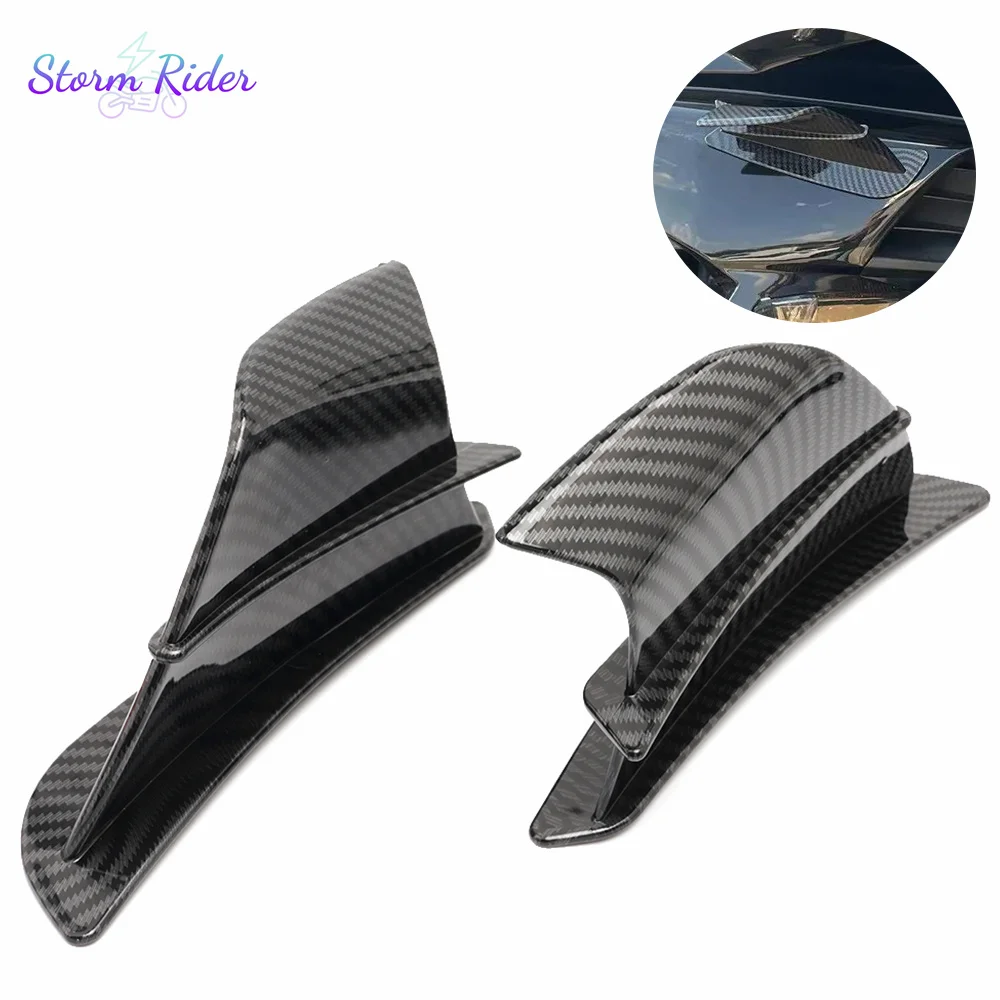 For Kawasaki Zx636r Zx 636R Zx6rr Zx1400 Zzr1400 Zzr1100 1700 900 ER6N Motorcycle Aerodynamic winglets Dynamic Wing universal