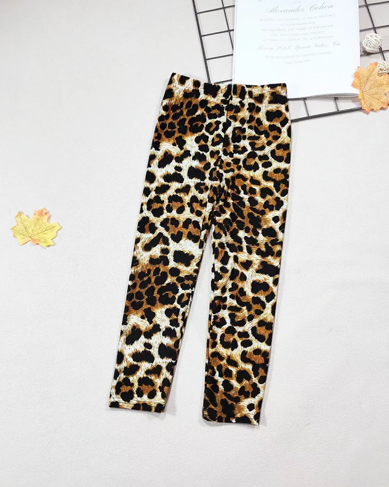Mädchen Leggings Mode Cartoon Enge Hosen Frühling und Herbst Baby Mädchen Slim Fit Blumen Leggings Sommer Kinder Hosen – Detail 30