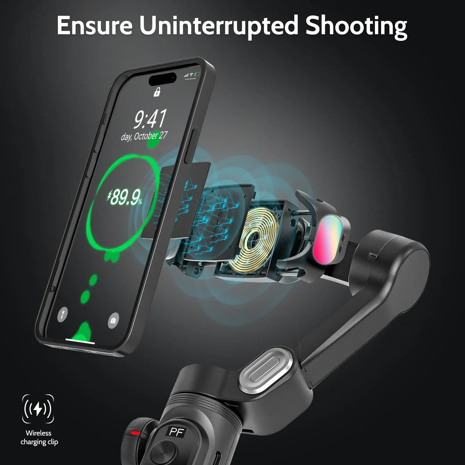 Smart Xpro Smartphone Gimbal-stabilisator Professionele 3-assige stabilisator voor iPhone en Android Smartphone handheld gimbal