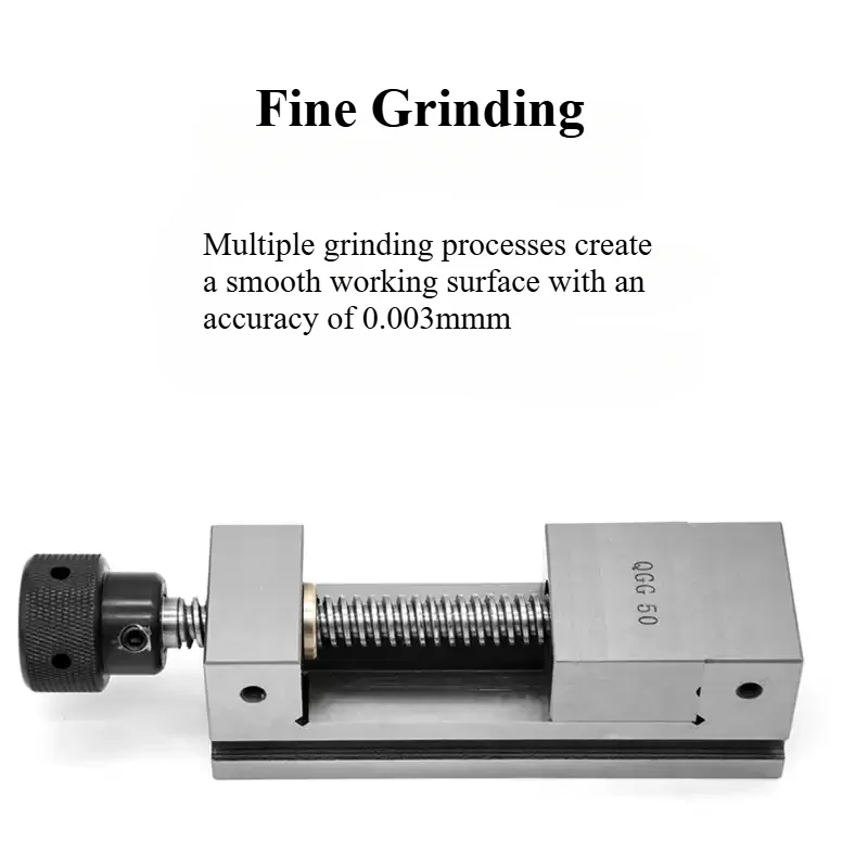 QGG High-precision Flat Jaw Pliers QGG50/63/73/88/100/125/150/200 Milling Machine Grinder Industrial Grade Right Angle Vise view 3