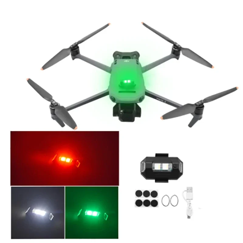 Voyant LED anti-collision, lumière stroboscopique pour 7 documents, DJI Mini 3 Pro, Mavic 3, Mavic Air 2, Mavic Air 2, Mavic Air 2S, Mavi 2, Mavic