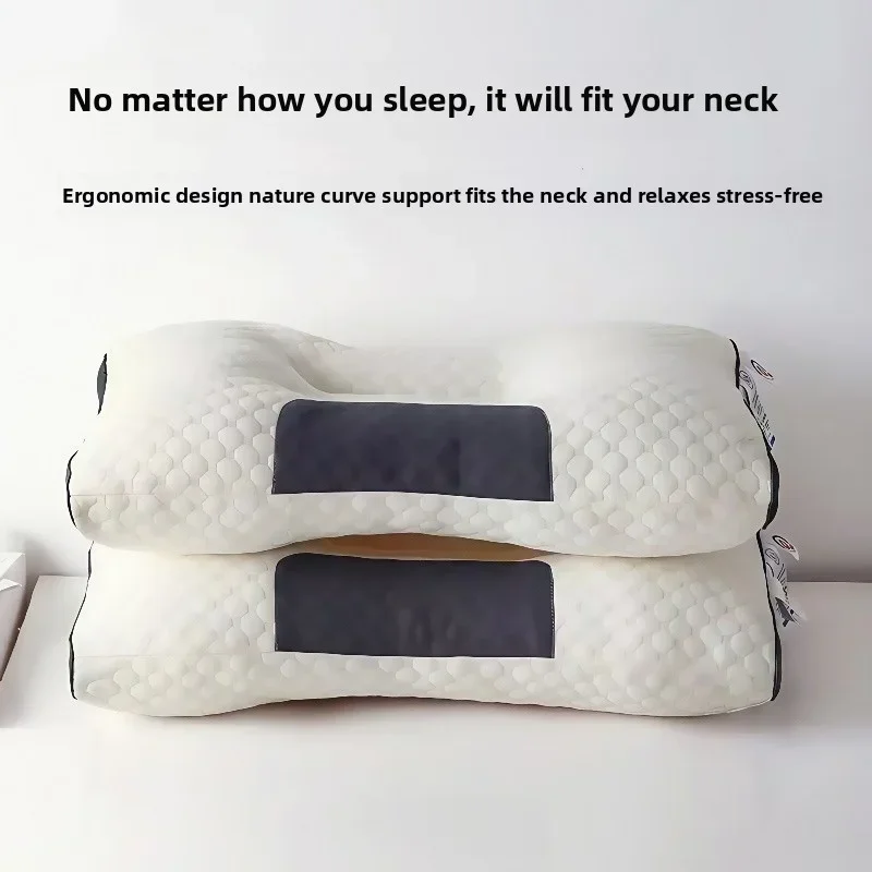 

Pillow support cervical vertebra to help sleep home pillow core does not collapse without deformation support massage pillow @1