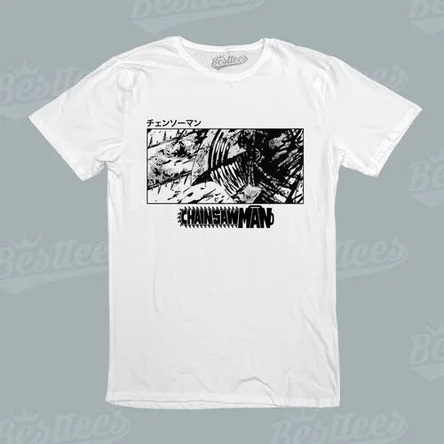 Japanese Anime Chainsaw Man T-Shirt for All Ages
