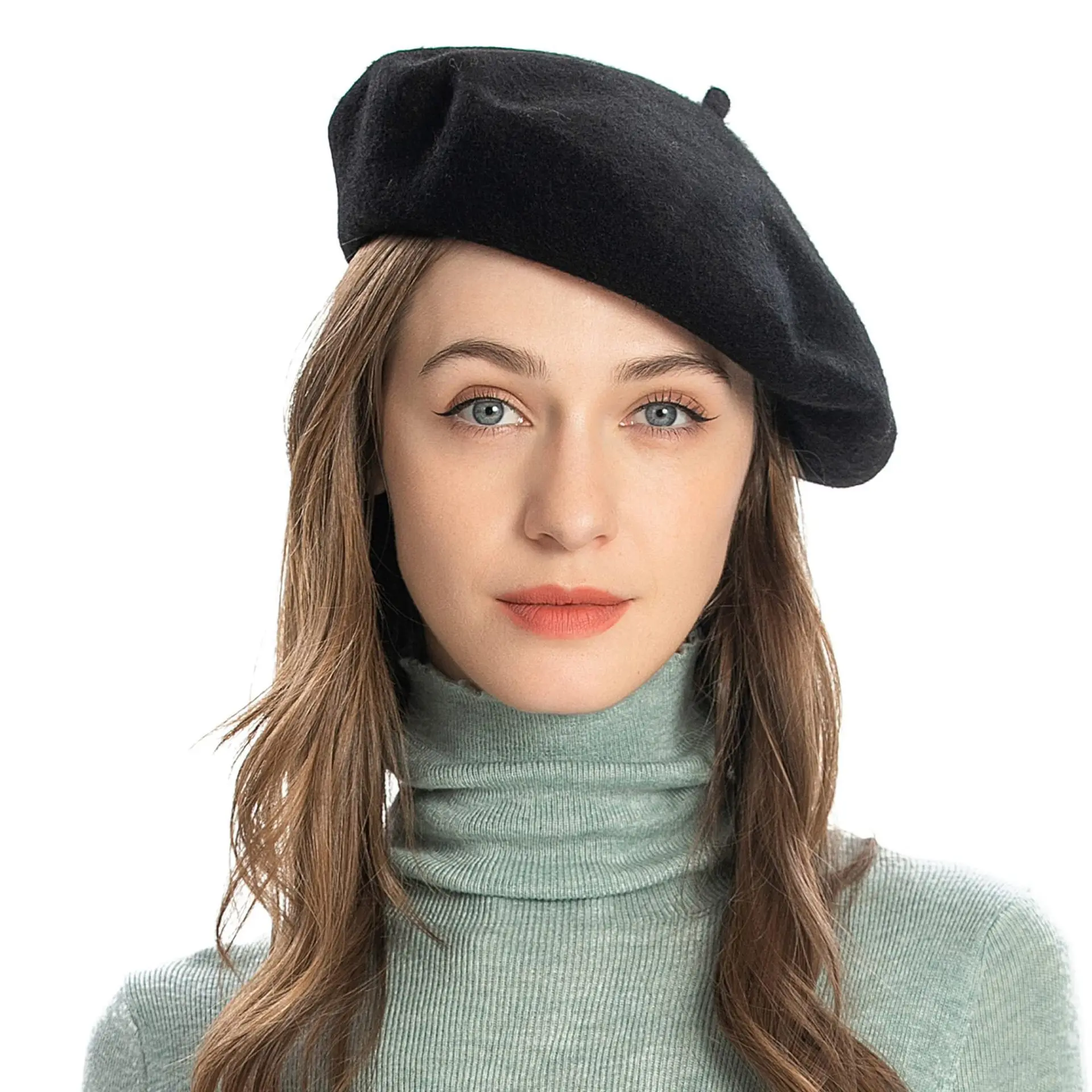2026 Thick Berets Winter Autumn Artist French Retro Plain Painter Hat Cosplay Hat For Women Girls Warm Walking Outdoors Caps