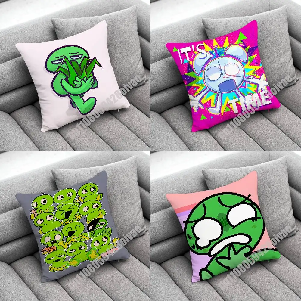 

Bfdi B-Battle For Dream Island Throw Pillow Case For Decoration 30cm 50cm 55cm Square Home Pillowcase Case