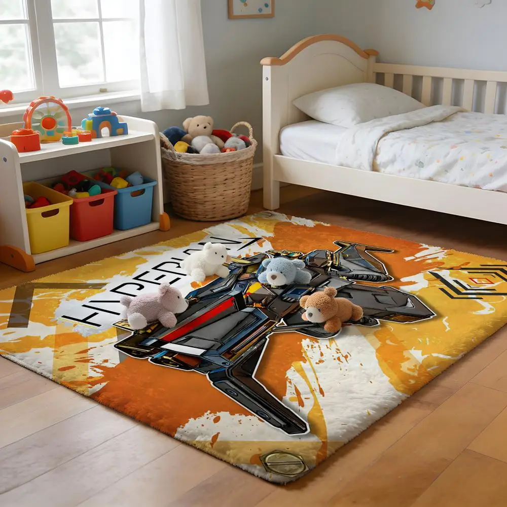 

Floor Mat Soft Flannel Rug Non-Slip Absorbent Mat for Bathroom Bedroom Home Decor Classic B-Borderlands-Games