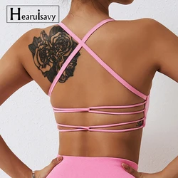 Comfort Back Cross Sports Bra Gym Top Women Training Breathable Sexy Yoga Bra Women Sports Underwear Fitness Workout Top Women