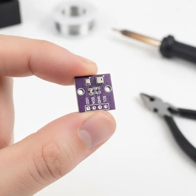 AHT20 BMP280 Temperature Humidity Barometric Sensor Module Compatible with Raspberry Pi for DIY Weather Station