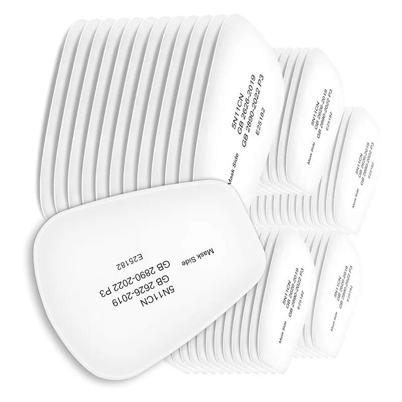 

KYCOR-картриджный фильтр 5N11, респиратор для 6200, 6502 7502, серия для пыли и резки горелки, 80 шт. для пылезащитных фильтров для масок