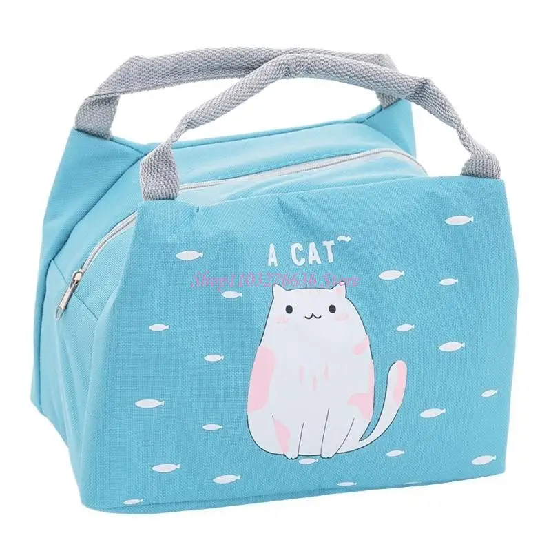 

R6FD Waterproof Water-Resistant Thermal Lunch Cooler Lunch Tote Insulated Lunch Bag for Kids Adults Beach School