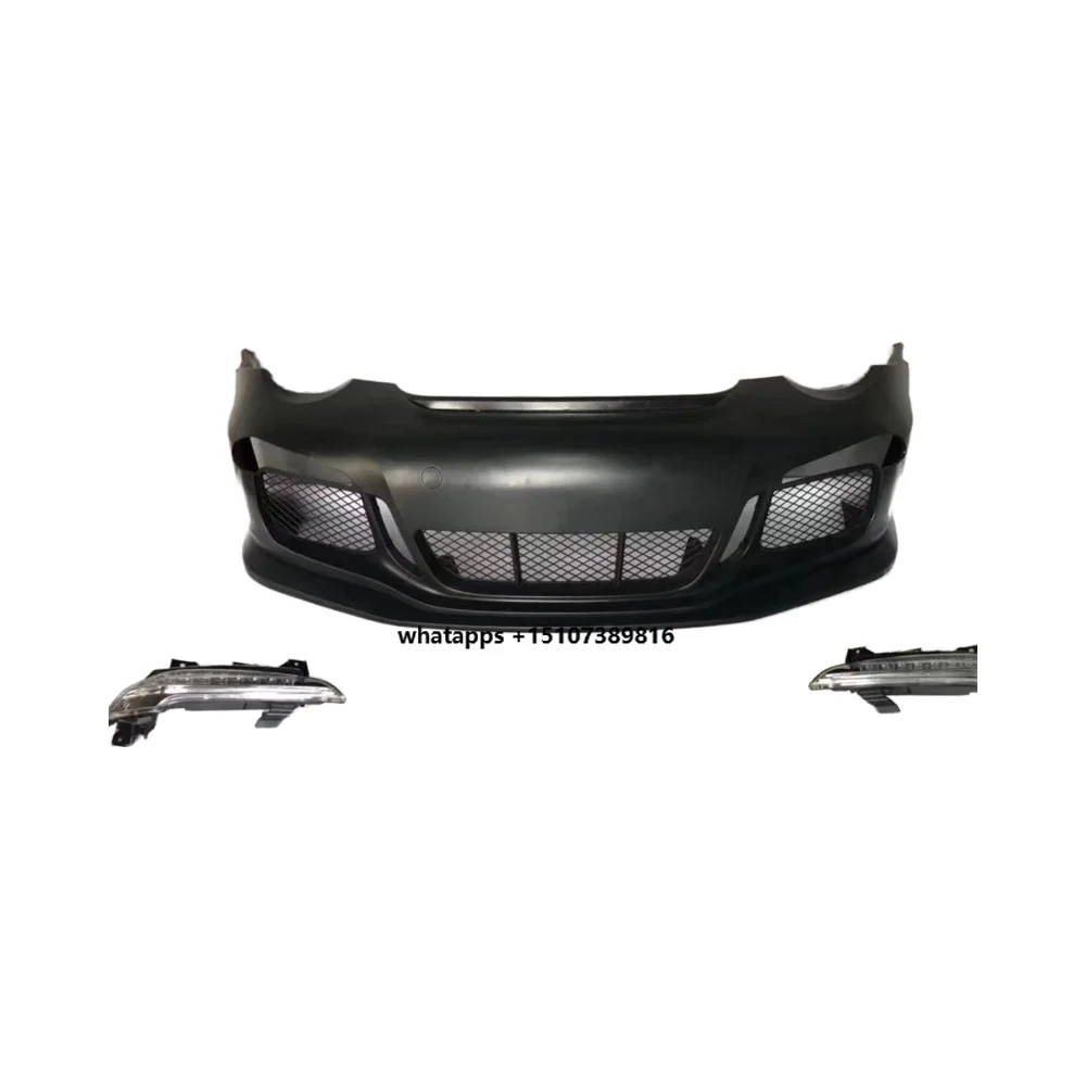

For Carrera 997 911 2005-2011 GT3 Front Bumper Body Kit Upgrade for 997.1 and 997.2 Models PP Material