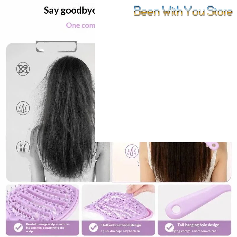 Hair Care Is Self Care - Cute Cat Ear Detangling Hair Brush