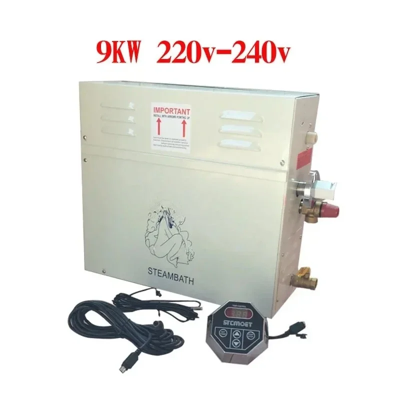 9KW Steam Generator For Shower 220V/380V Home Steam Machine Sauna Bath SPA Steam ShowerRoom Steaming Machine ST-90