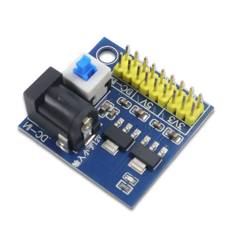 5/10PCS DC-DC Triple Output Power Supply Module 12Vto3.3V 5V 12V 800mA High Efficiency Buck Converter for Arduino ESP32 ESP8266