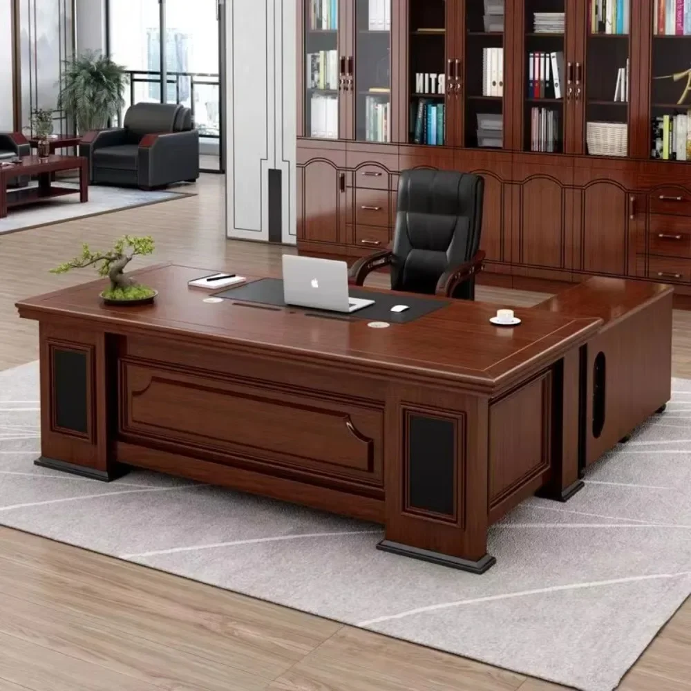 

zHNew Latest Office Desk Rectangular Unique Executive Boos Office Table Executive Ceo Office Desk