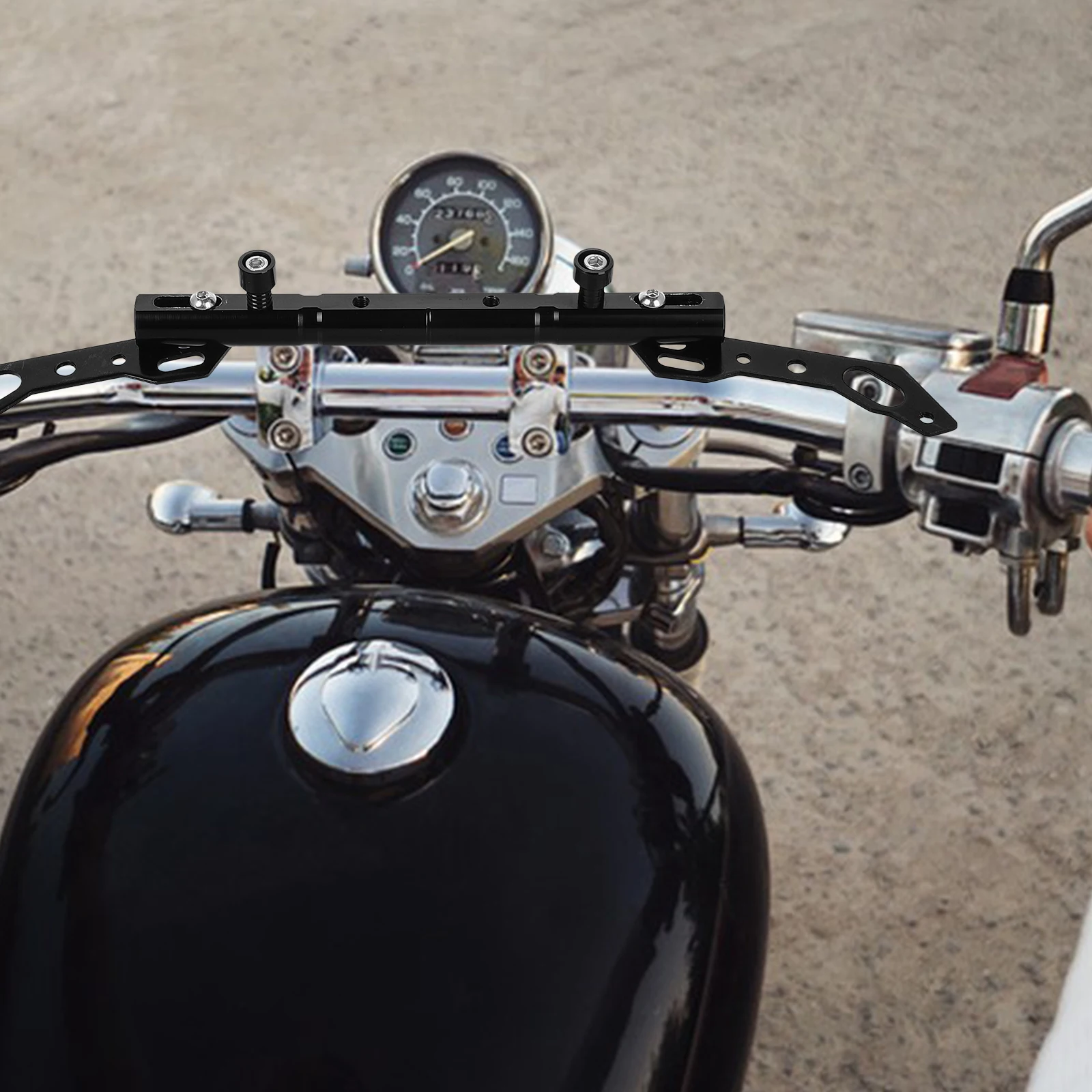 

Universal Handlebar Replacement Balance Bar For Electric Motorcycle Durable Metal Modification Parts Spotlight Extender