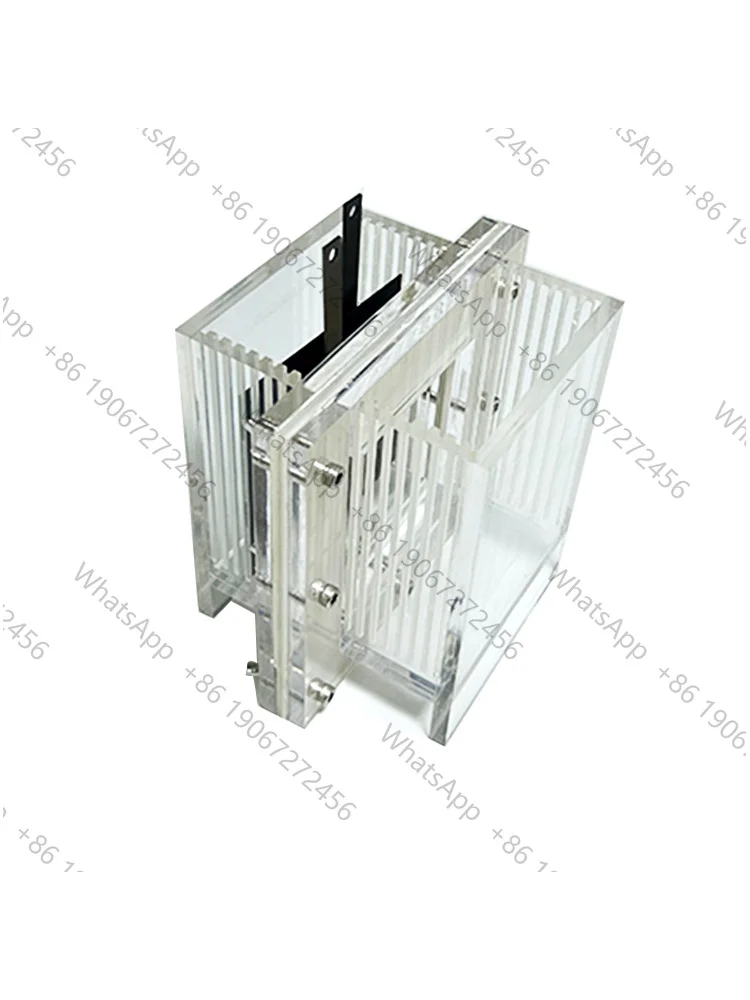 Electrochemical Reaction H-type Electrolytic Cell/Non sealed, Two in Three, Openable, Organic Glass Electrolytic Diaphragm Cell