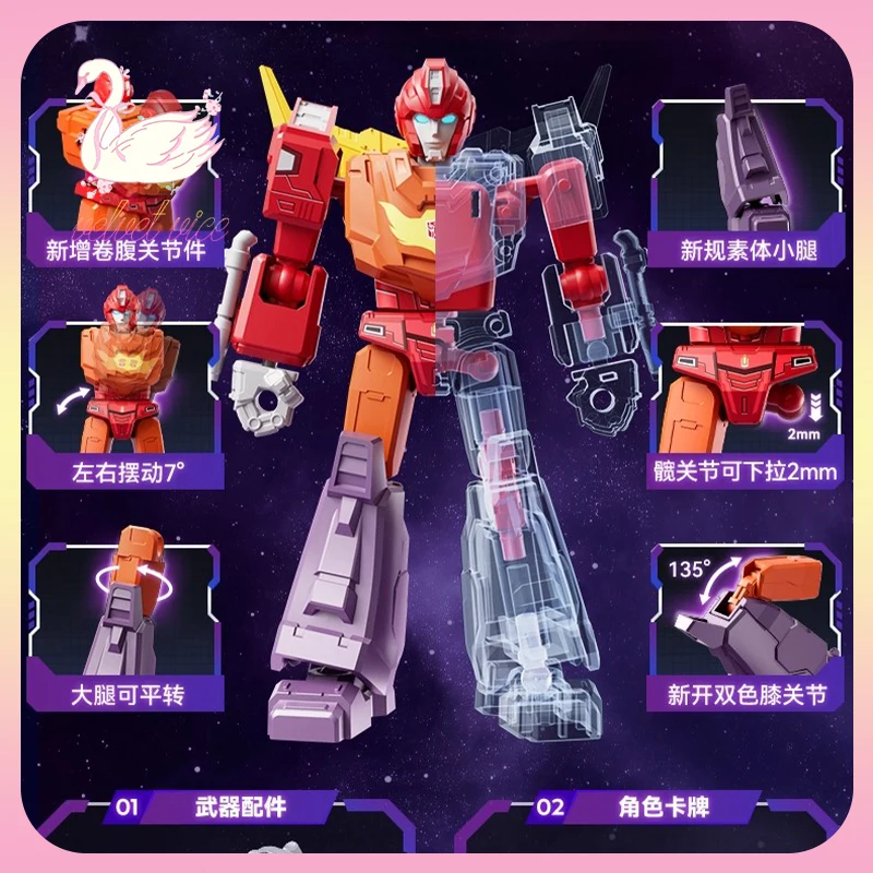 

Original Transformers Galaxy Version 8 Origing Wave 2 Soundwave Starscream Shockwave Megatron Robot Assembly Toy Gifts