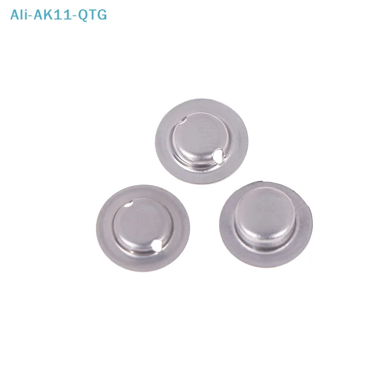 100pcs/lot 18650 Battery Flat Head To Change The Tip Cap 18650 Lithium Battery Positive Spot Welding Tip Cap Battery Accessories