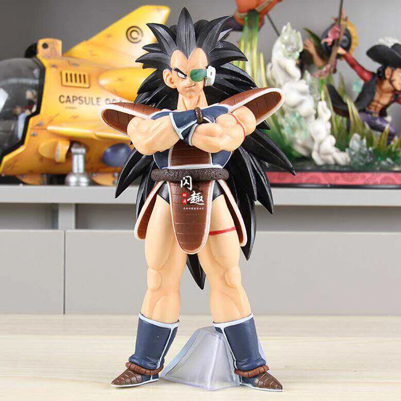 Raditz Action Figure Anime Dragon Ball Z Super Saiyan Figuras Toys 27cm DBZ Figurine PVC Collection Model Ornaments Gift for Kid