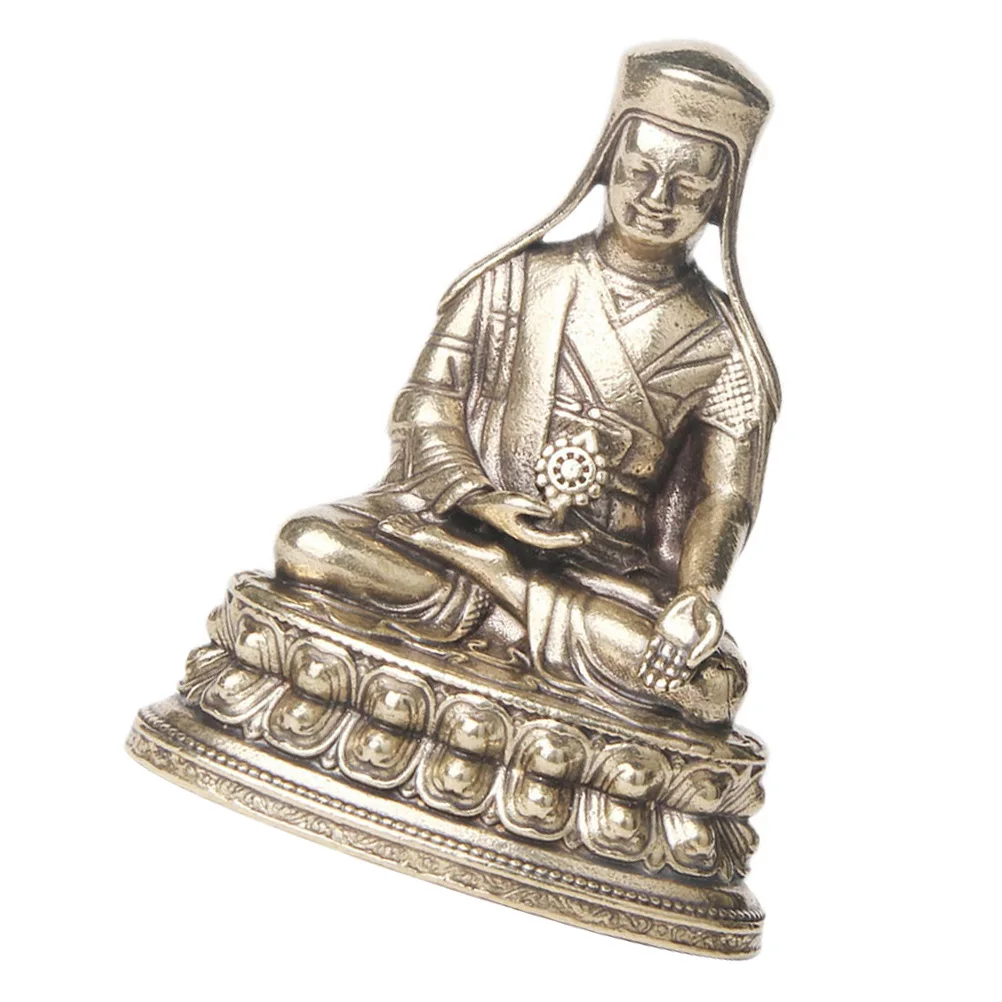 

Statue Home Desktop Ornament Home Decoration Brass Buddha Buddha Model Statue Mini Model Desktop Accessory