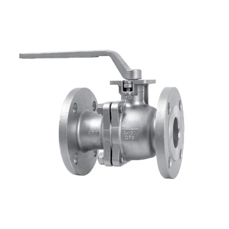 Wenzhou ASTM A351 CF8 CF8M 2 3 inch SS Stainless Steel 2PC Ball valve