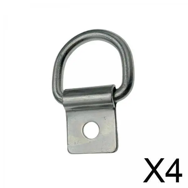 

Galvanized Iron D Loop Tie Down Anchor Lashing Loop Car Fixing Pull Loop for Boat Trailer SUV