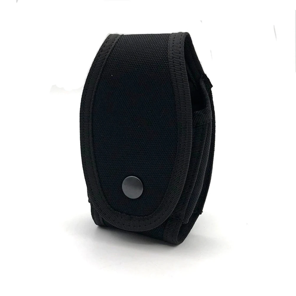 

Outdoor Waist Bag Handcuff Holder Black Small Durable Nylon Hide Under Clothes Lightweight Carry Accessories Hunting