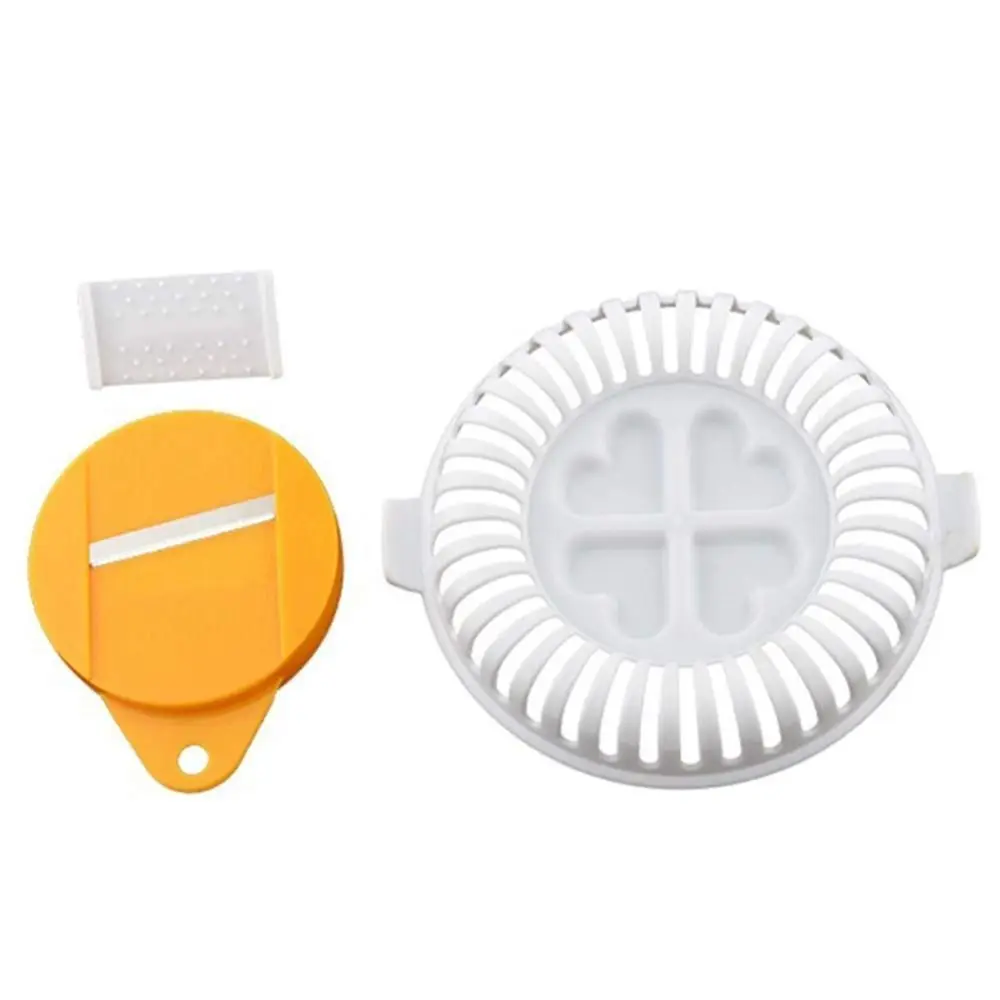 PP Microwave Chip Maker 3-in-1 Thickness Guide Chip Crisper Fat Free Cooking No Oil Needed Potato Chip Baking Tray