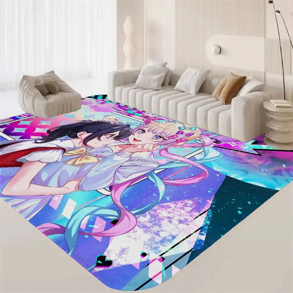 Game N-Needy Girl O-Overdose Hallway Carpet Washable Non-Slip Living Room Sofa Chairs Area Mat Kitchen Doormat Area Rug