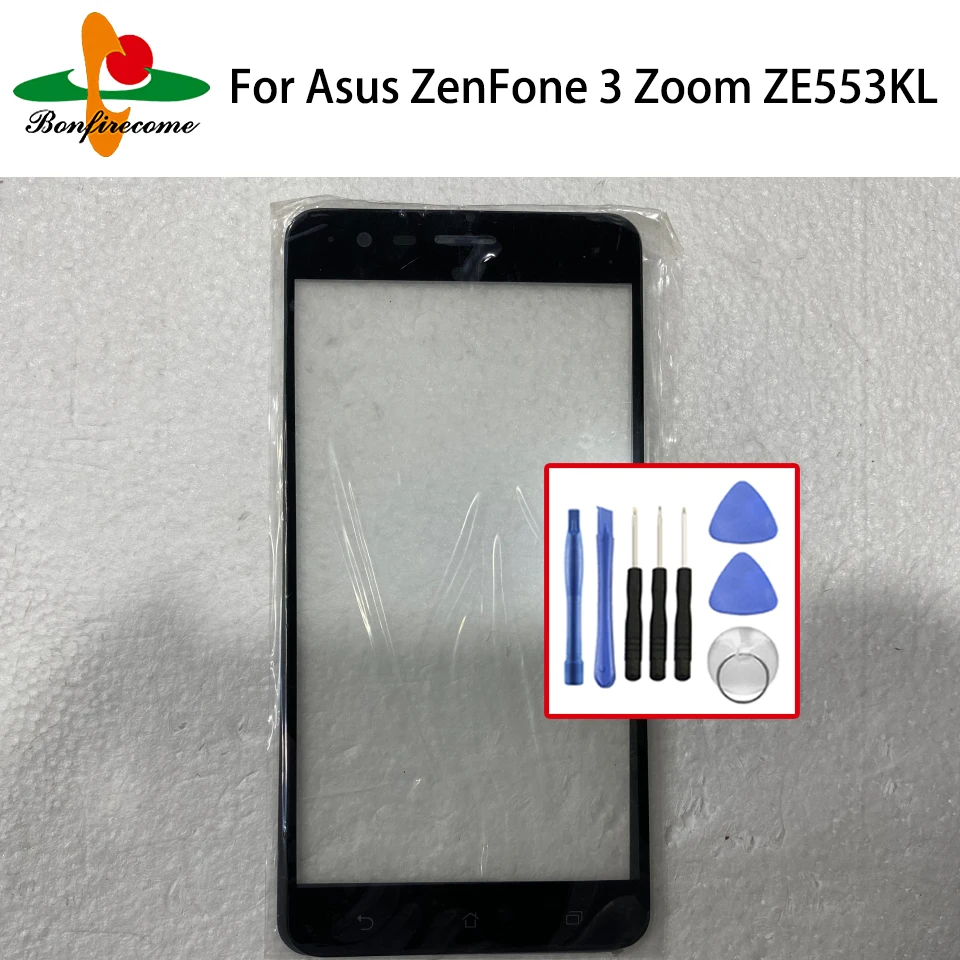 

Touch Screen Panel For Asus ZenFone 3 Zoom ZE553KL Front Glass Sensor Digitizer Panel Lens Replacement