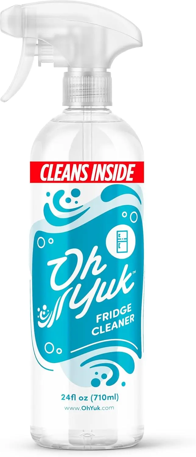 

Fridge Cleaner – Cleans Inside Refrigerator for Spotless, Food-Contact Safe Surfaces | Biodegradable, Vegan, Cruelty-Free | Effo