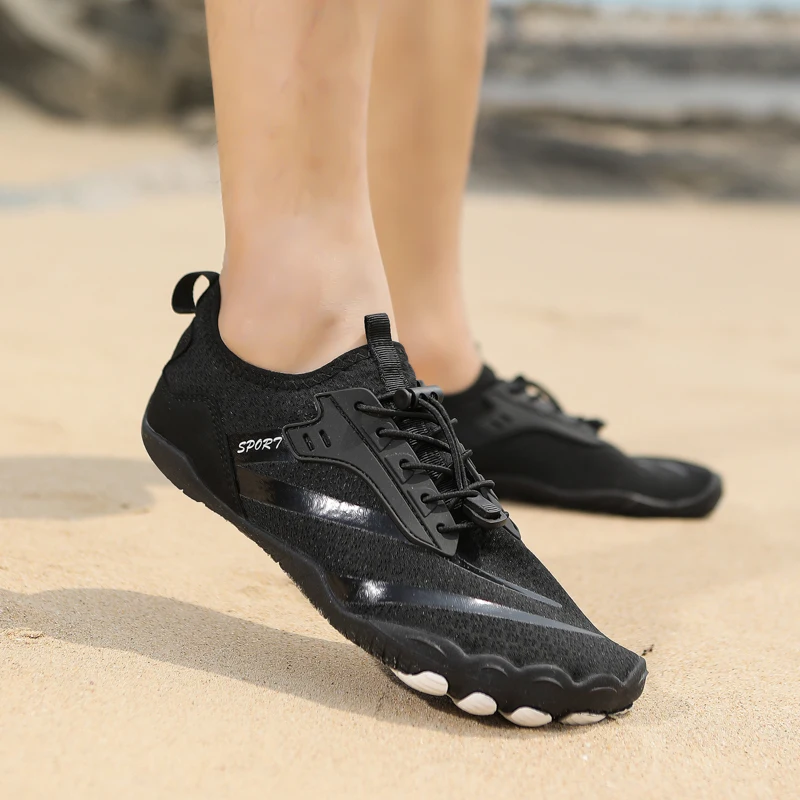 Summer Ultralight Aqua Shoes Men Outdoor Non-Slip Water Shoes Women Breathable Barefoot Sneaker Swimming Upstream Wading Shoes