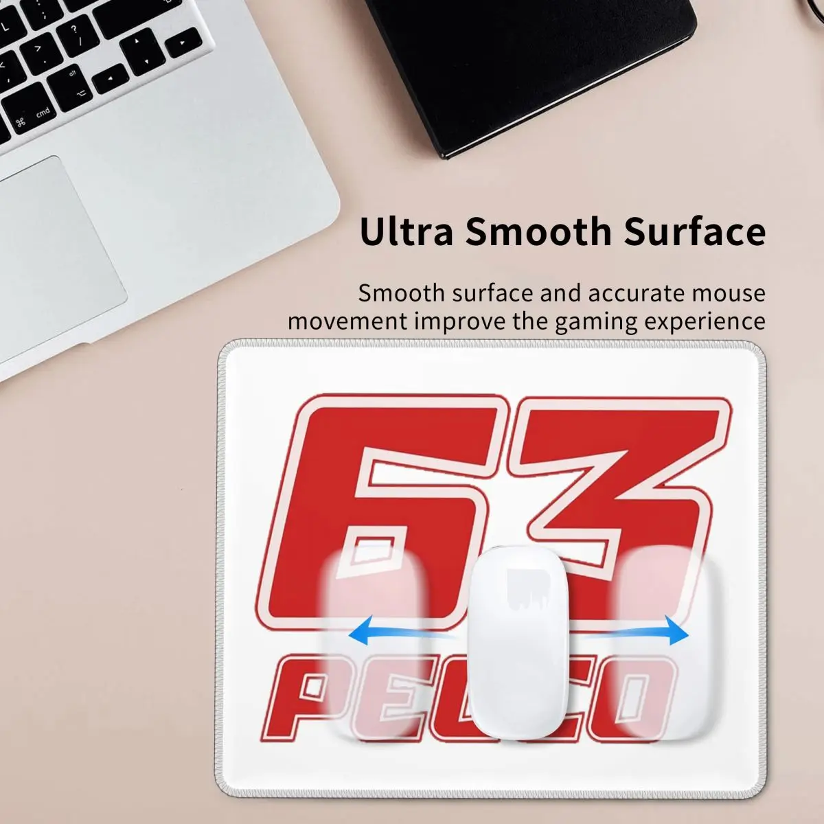 

Pecco Bagnaia 63, коврик для мыши, компьютерная клавиатура, коврик для мыши, геймерский коврик для ноутбука, офисные аксессуары, настольные коврики