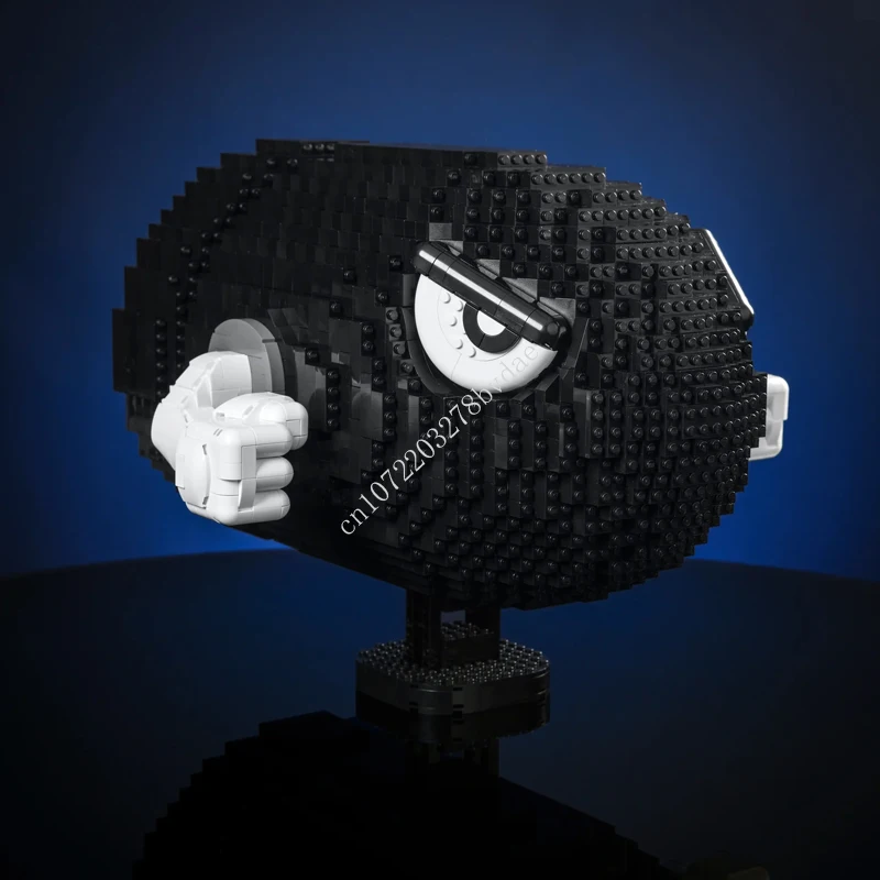 

2943 шт. на заказ MOC в натуральную величину, серия Angry Bill Mega, фигурка «сделай сам», креативная образовательная сборка, головоломка, игрушка на день рождения, подарки