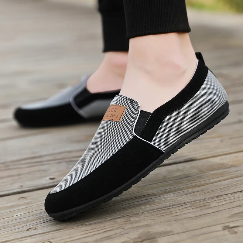 Shoes Men Loafers driving Fashion Boat Footwear Man Brand canvas Moccasins Men\'S Shoes Men Comfy Drive Men\'s Casual Shoes