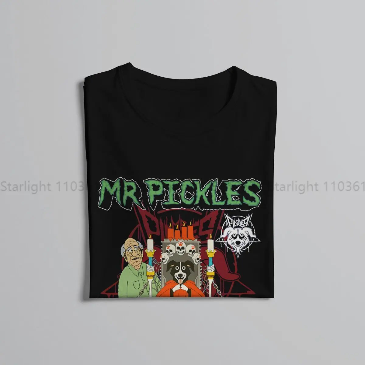 Ghost Men TShirt Mr Pickles Crewneck Tops T Shirt Funny Birthday Gifts