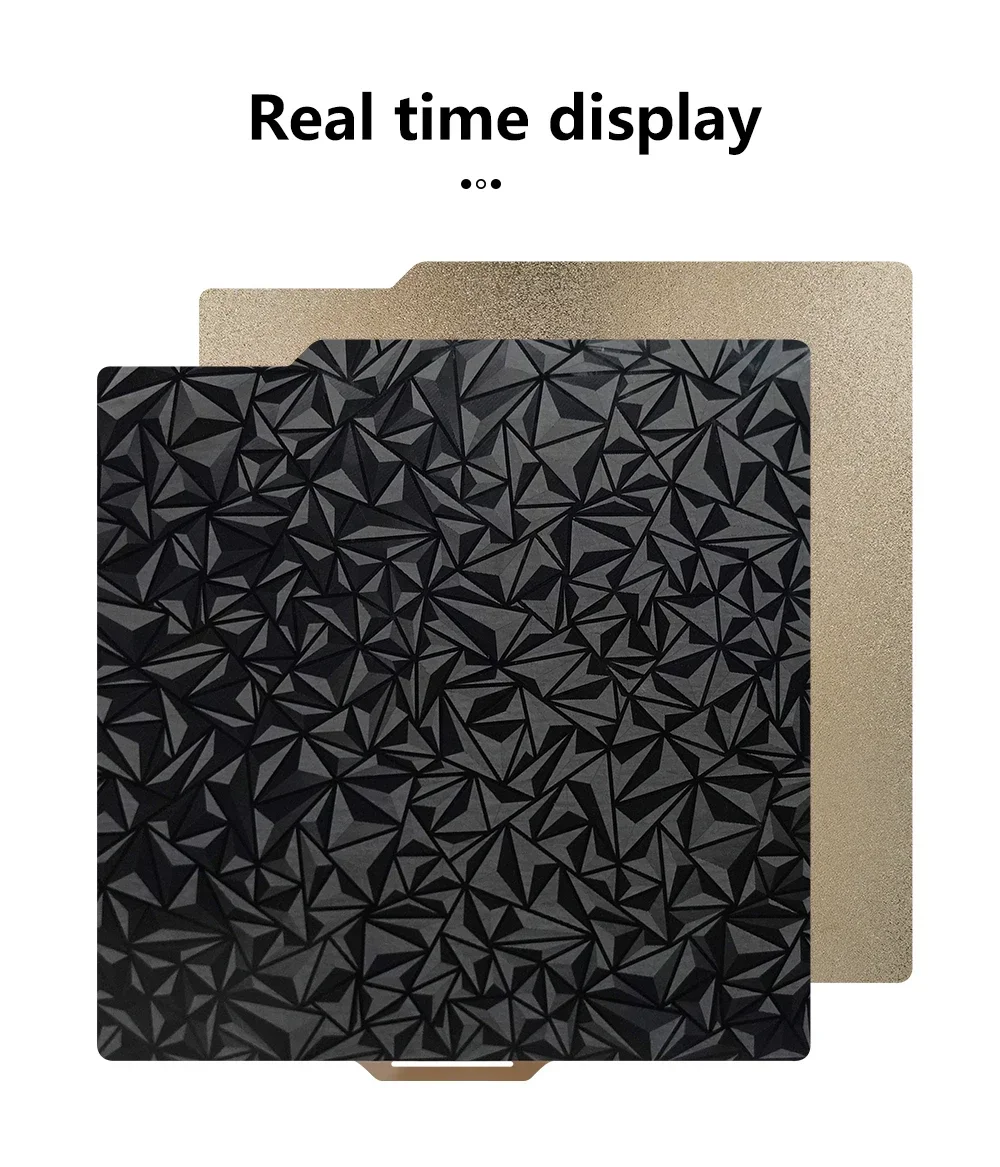 Double-Sided Textured PEI Plate for Bambu Lab P2S A1/P1/X1,High Success Rate Easy Release PET Build Surface For Bambulab P1P X1C S9e35d871bd514cfa865a7b431d71cb4bF
