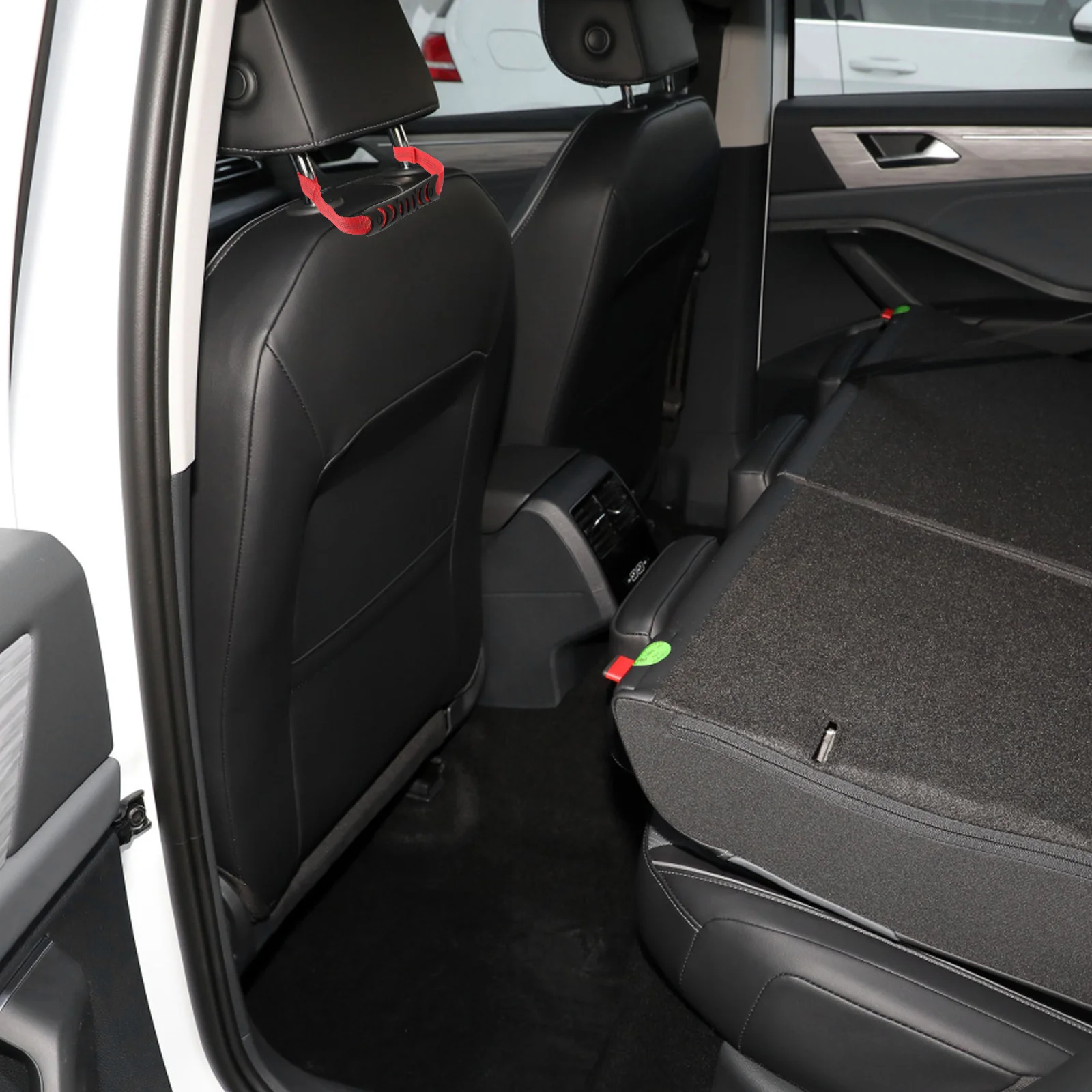 

2Pcs Safety Grab Handle Premium Nylon Car Support Handle for Elderly Easy Install Rear Seat Assist Device Vehicle Grip Strap