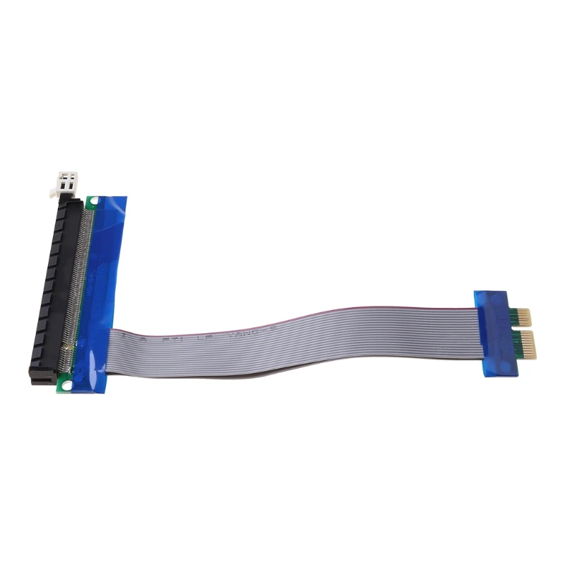 Flexible Flat Cable PCIe PCI for Express 1x To 16x Extender Riser FFC PCI-E 1x-1